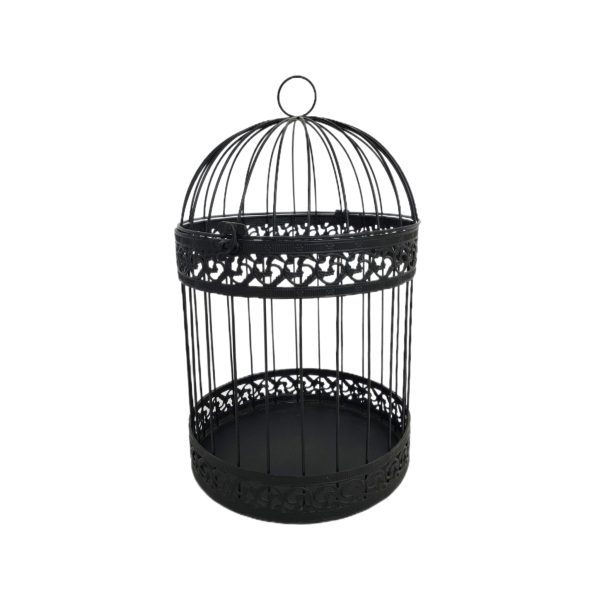 Black Round Bird Cage