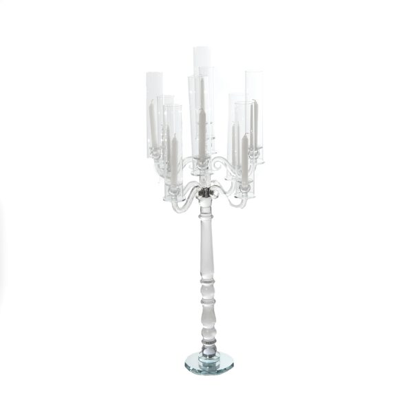 Glass Candelabra