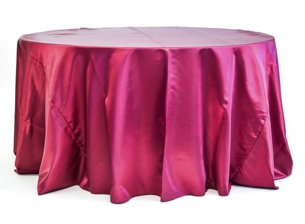 Marsala Satin 120"