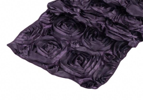 Plum Rosette Runner